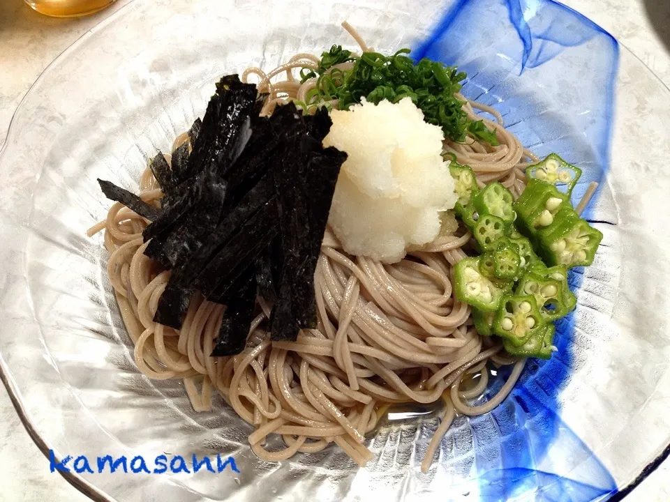 Snapdishの料理写真:旅行で食べ過ぎたので、アッサリおろし蕎麦|かまさん