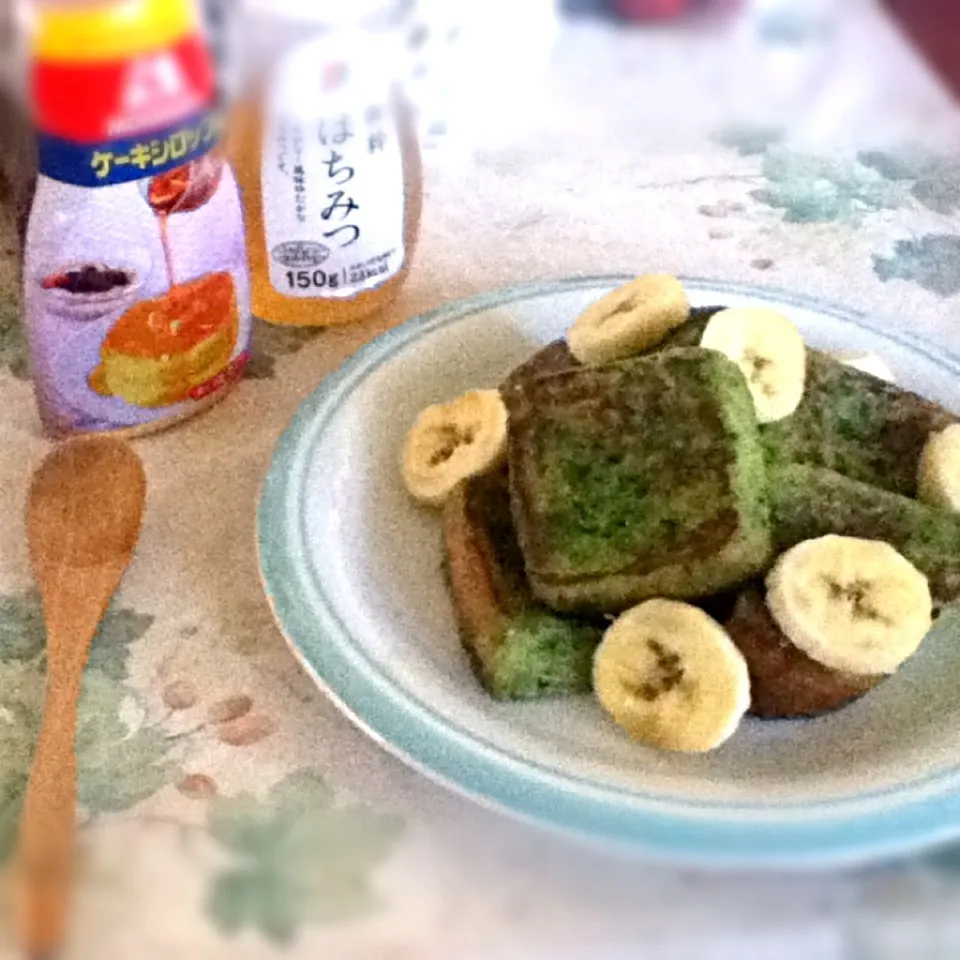 抹茶フレンチトースト♡|ふっちんさん