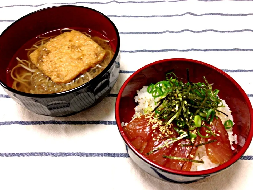 づけまぐろ丼を作りました♡|Rie Mochidukiさん