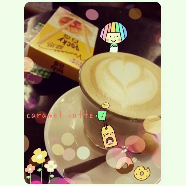 caramel latte ♥|dessy lesmana lamさん