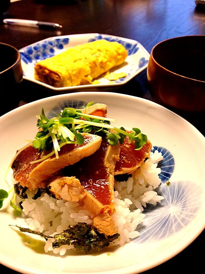 糸満産マグロの漬け丼|星さん