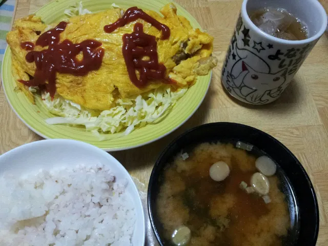 生姜焼きオムレツ|ラフトさん