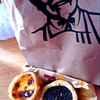 Tart ไข่ &choco from KFC|Yummy Yumiさん