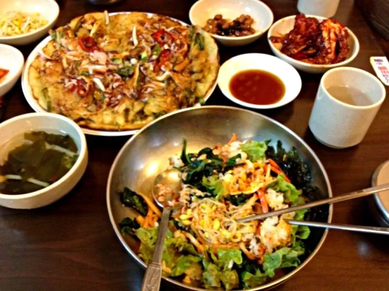 Bibimbap & pajeon @ insadong|hurul | 후룰さん