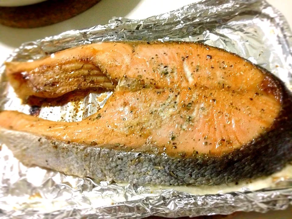 grilled salmon|dolpzさん