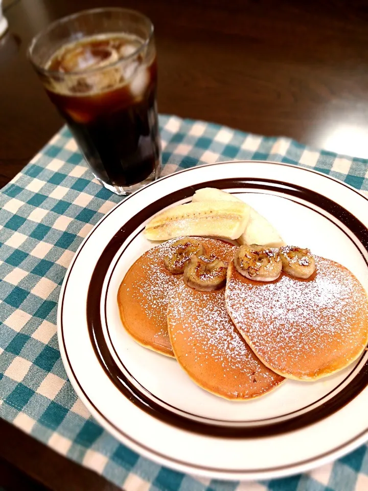 豆腐パンケーキde朝ごはん|ユカさん