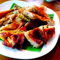 ไก่ย่าง จากร้านไก่ย่างโคราช พุทธทณฑลสาย 4|มนูญ วิบูลกิจさん