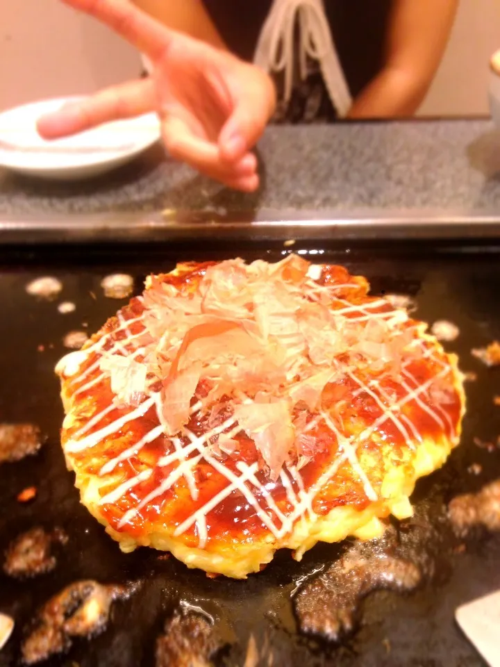 お好み焼き海鮮ミックス＆チーズ‼|安藤寛章さん