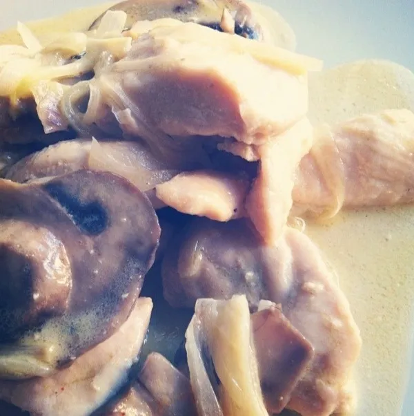 Snapdishの料理写真:Chicken in Creamy Balsamic Sauce|Angel Ramoso-Islaさん