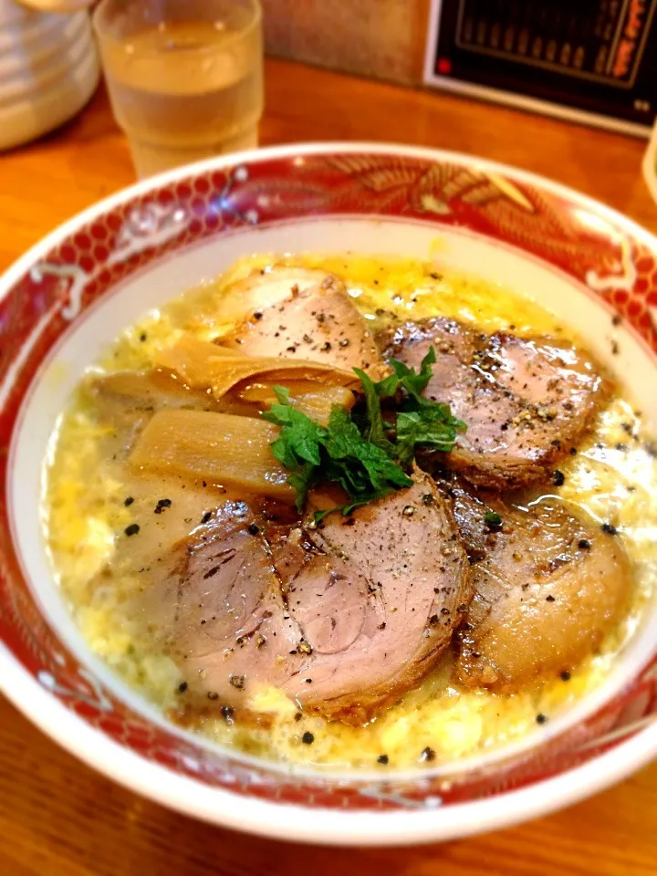 塩くもたまチャーシュー麺|かえるさん