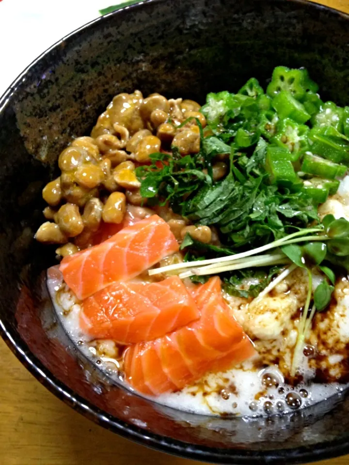 ねばねば丼|けいさん