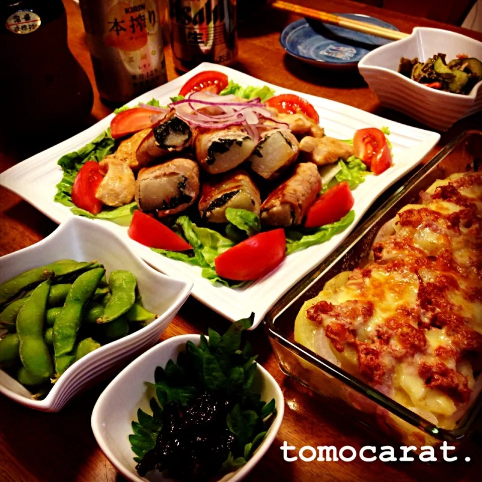 週末お家居酒屋♡|tomocarat.さん