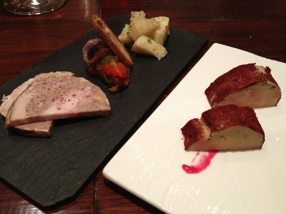 Foie gras terrine & bouchees|AmeSabさん