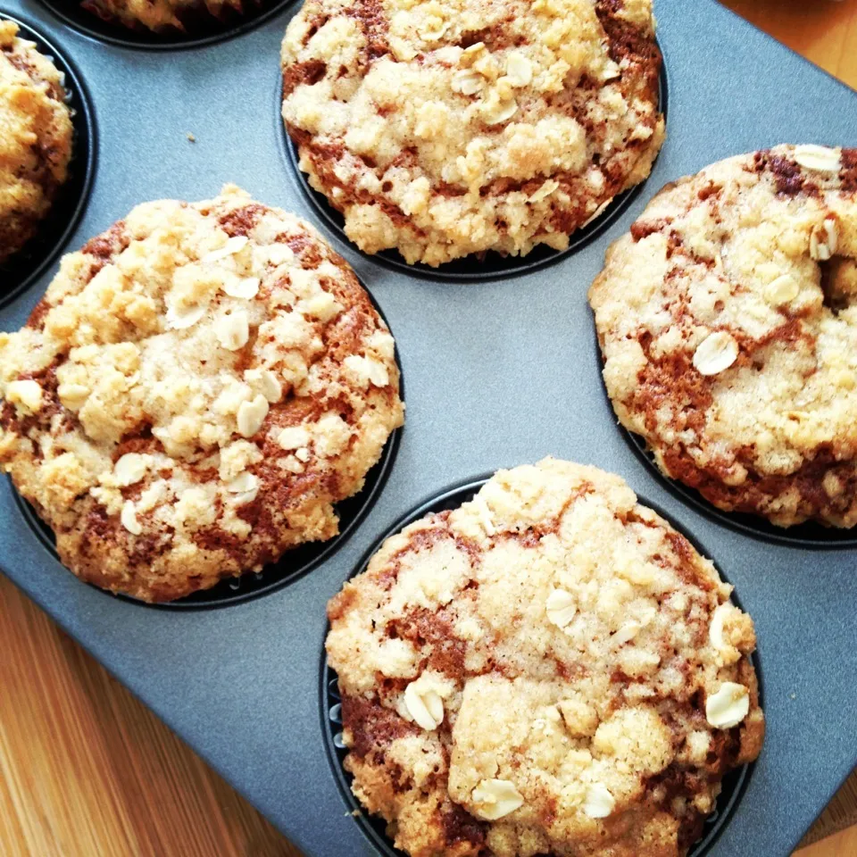 Banana Crumb Muffins|12Dragonさん