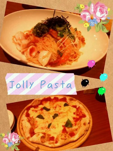 Ｊｏｌｌｙ Ｐａｓｔａ マルゲリータ 魚介の冷製カッペリーニ|♡a-chan♡さん