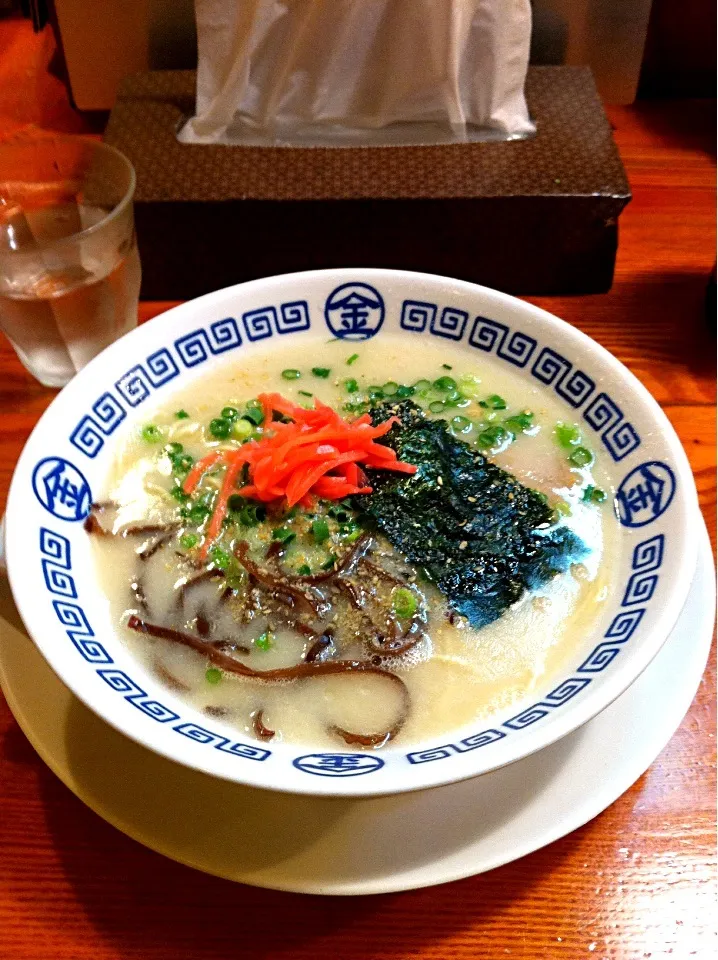 まるきん 豚骨ラーメン@木場|まりとんさん