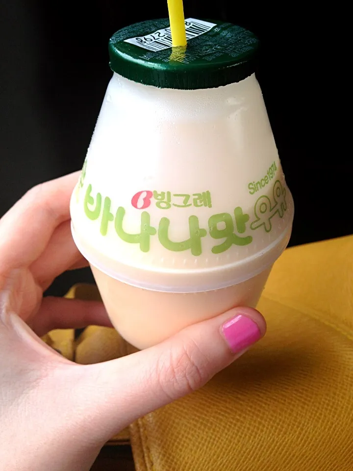 Favourite banana milk. ^^|해리さん