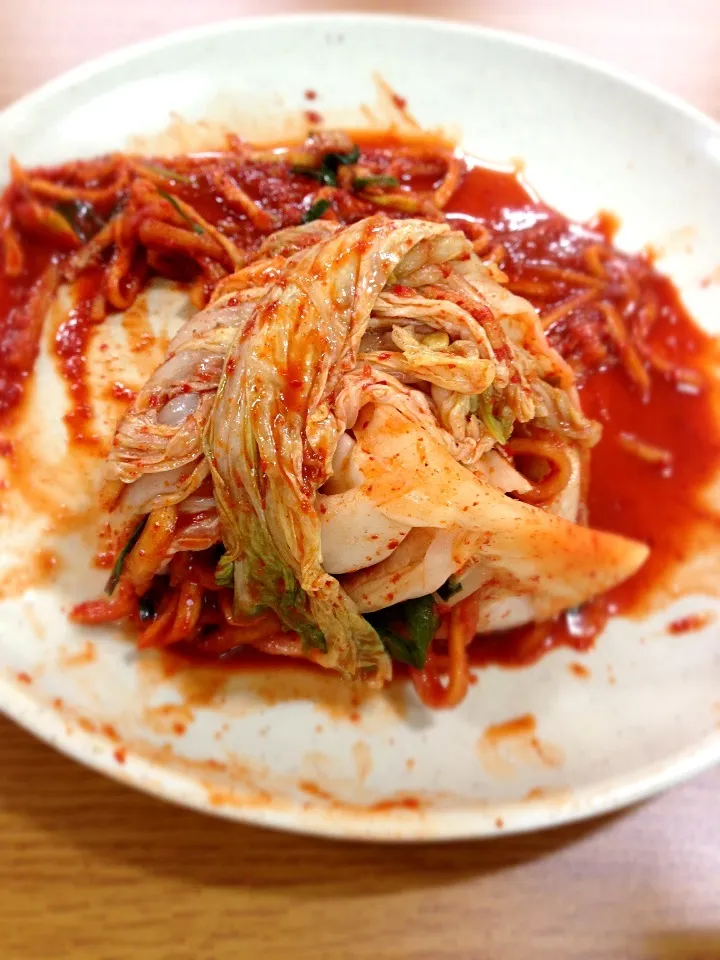 Self-made kimchi! ^^|해리さん