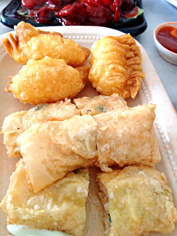 Deep-fried Prawn Roll & Beancurd Roll|Yvonne Limさん