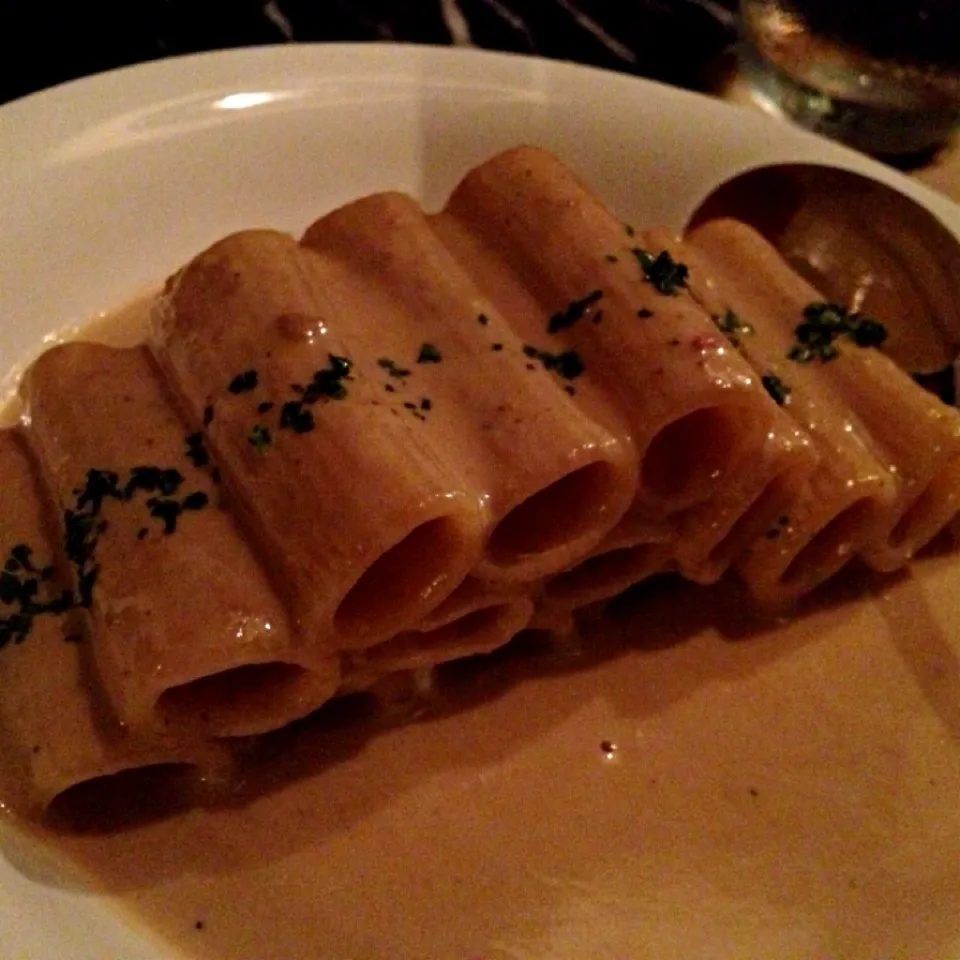 rigatoni with foie gras sauce|Cloudy Gさん