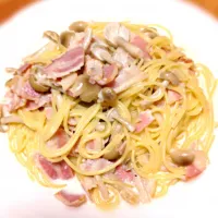 きのこクリームパスタ|atsuさん