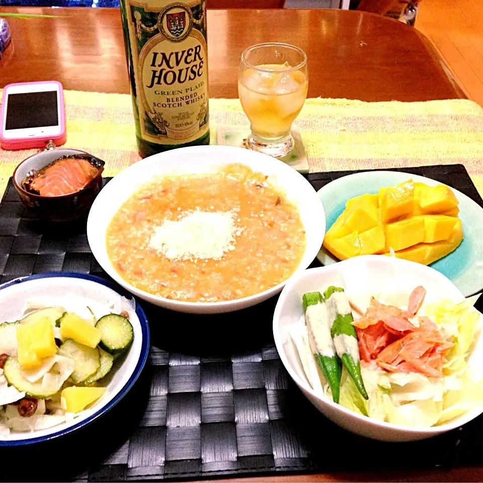 深夜の家ご飯🍚|マニラ男さん