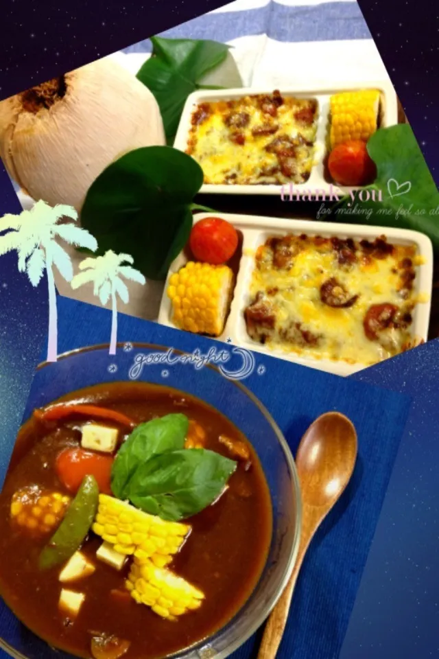 子供はカレードリア 私はスープカレー|ファンメイ🌺さん