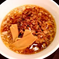 Snapdishの料理写真:醤油ラーメンをもらったので、如水風台湾ラーメンを作ってみた。なかなか上出来。|yukoさん