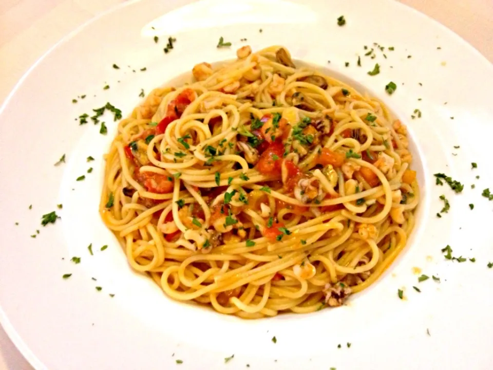 Sea food pasta|Hiro-Tさん