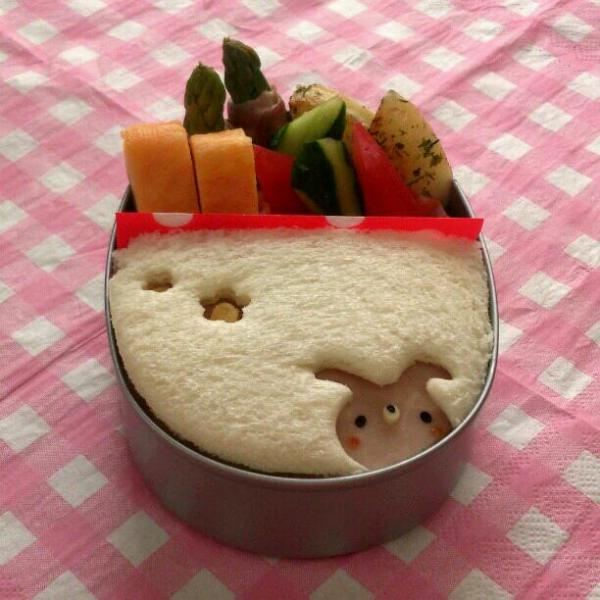 キャラクター キャラ弁の進化系 これが キャラサンドイッチ弁当 だ Snapdish スナップディッシュ
