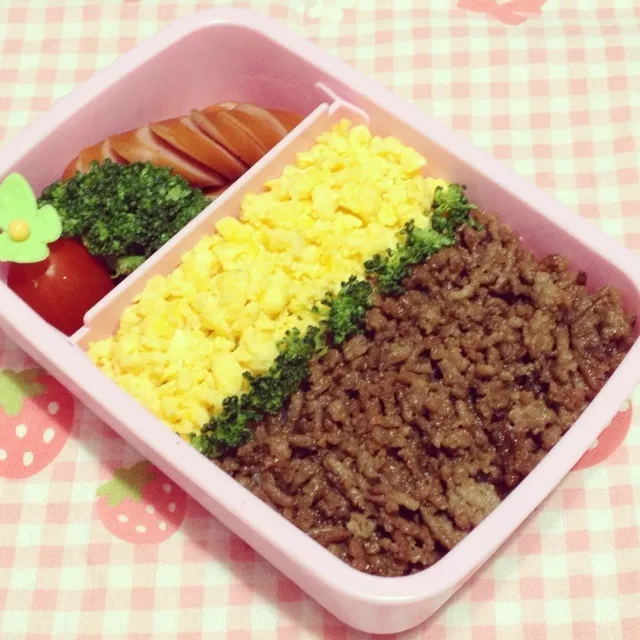 幼稚園弁当(*^◯^*)そぼろご飯|Jung ShinYoungさん