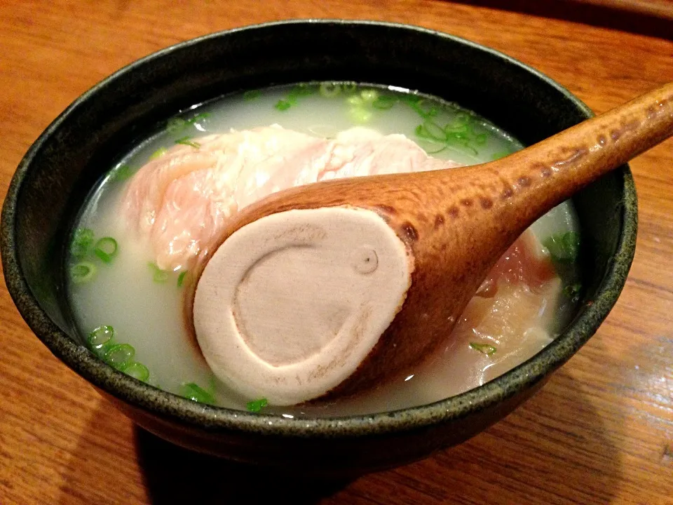 霜降り地鶏の鶏スープ茶漬け|nakasyさん