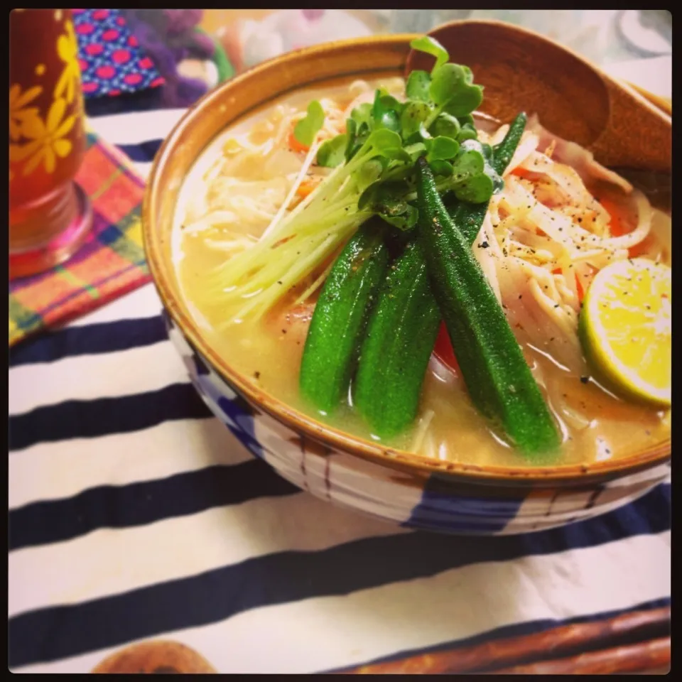 今日のトモコンダテはちゃんぽんチャン🍜🍋💙|🇯🇵ともこちゃん。さん