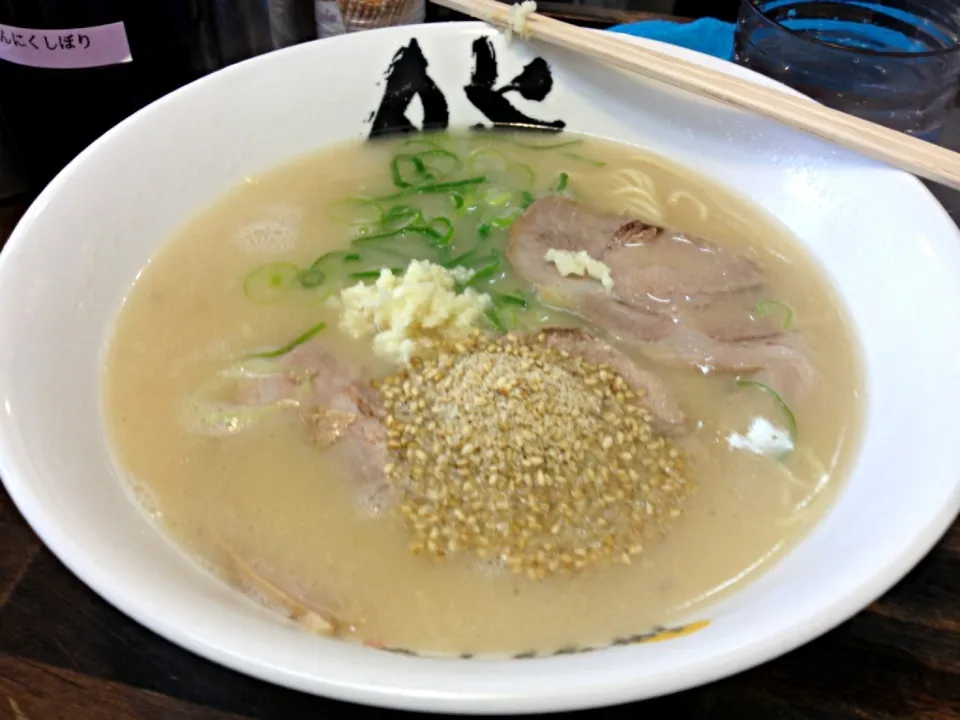 博多ラーメン膳で夕食〜|カフェアジアンさん