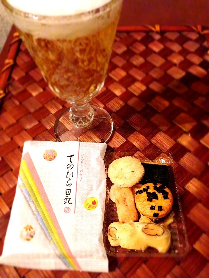 Snapdishの料理写真:Mini Assorted rice crackers🍻乾杯❗|🌈Ami🍻さん