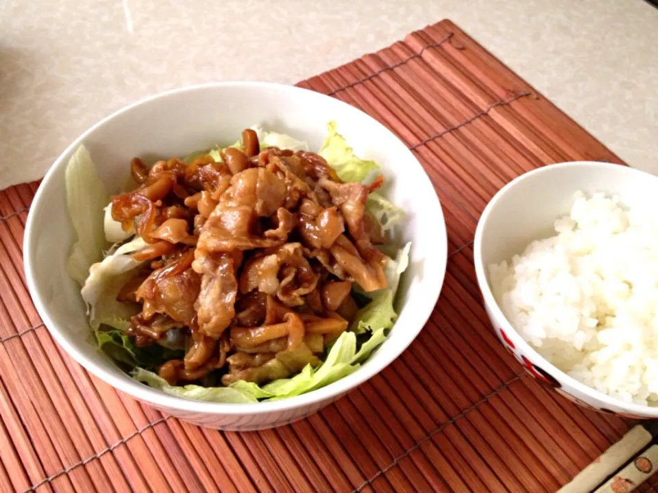 Snapdishの料理写真:今日のリメイク朝ごはん🍚|みきぴょん♪さん