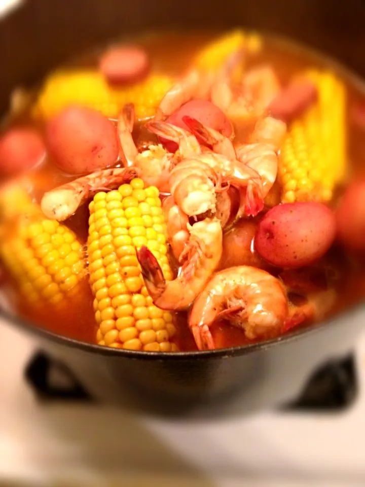 Southern shrimp boil|Meg Davisさん