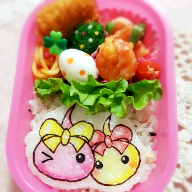 ほっぺちゃん弁当♡|いとちぃ★さん