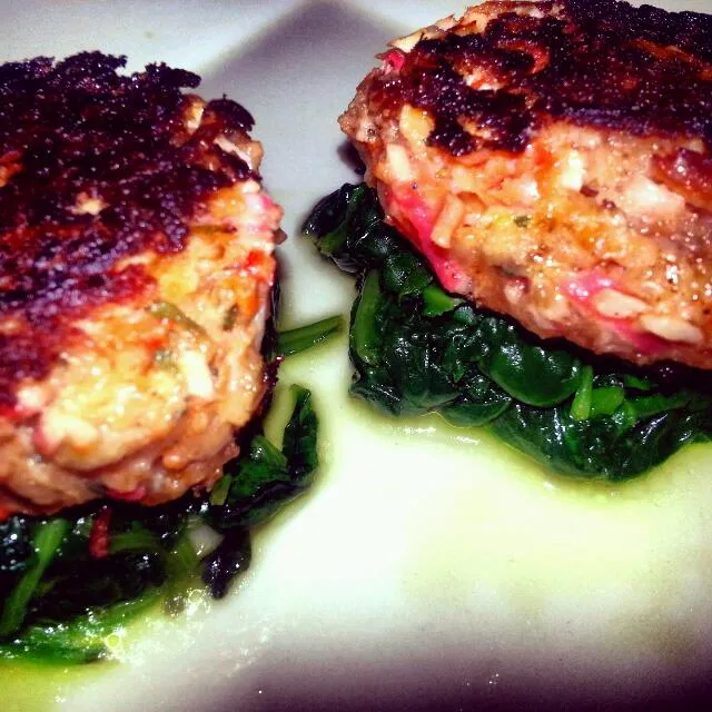 Lobster Cake With Spinach|lilian angさん