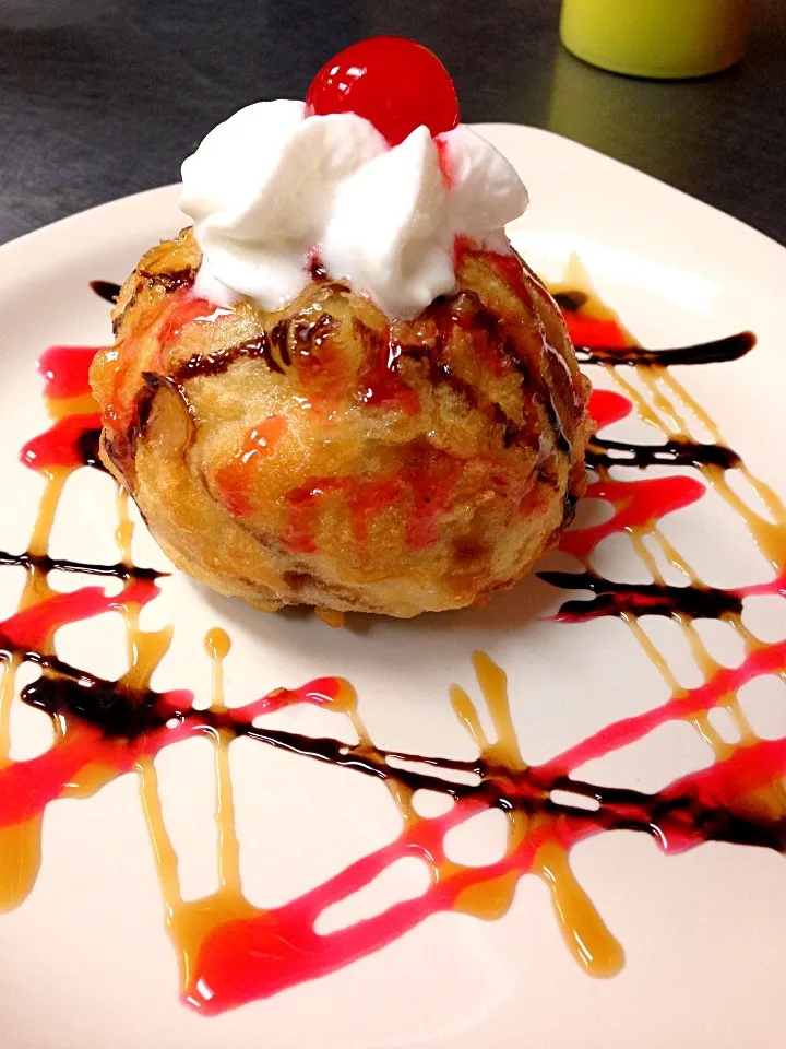 🔥Fried ice cream🍦|🙏😄さん