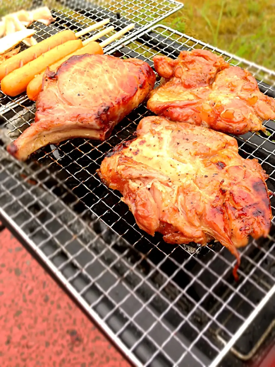 Snapdishの料理写真:BBQ!|魚屋で働くゆきぺっこさん