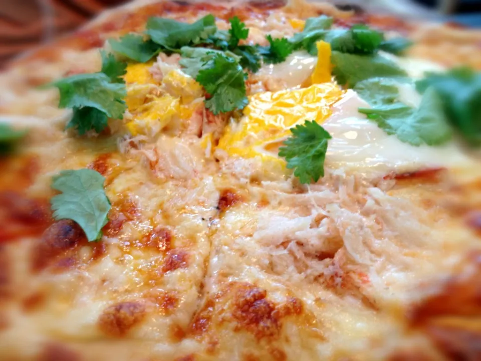 Chili crab pizza|Jeremy Khooさん