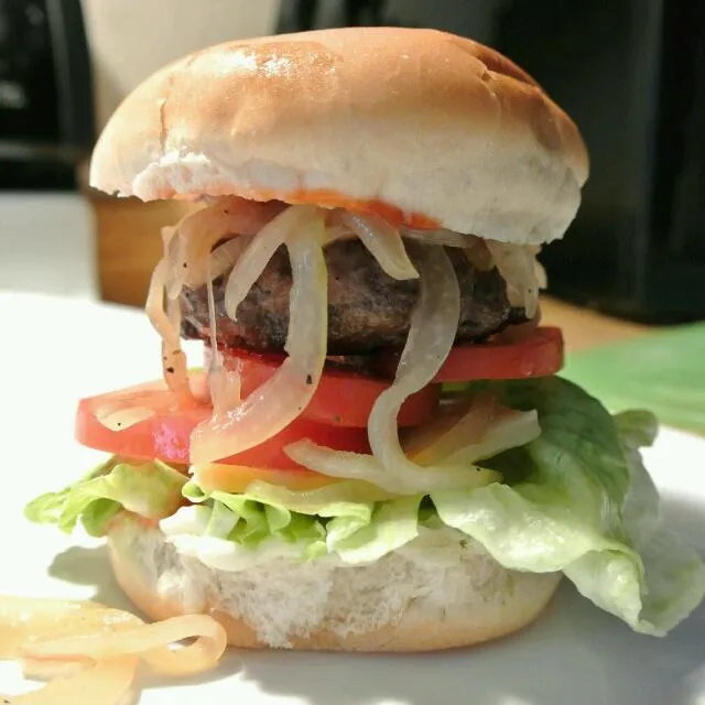 Snapdishの料理写真:Hamburger|Mealy Robinsonさん