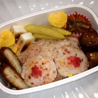 Snapdishの料理写真:おっぱい弁当|mid summerさん