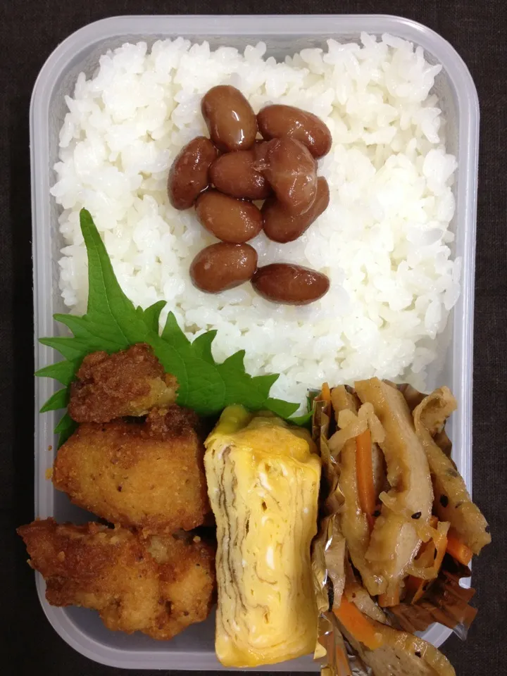 100均ブラザーズ、本日のお弁当|グラコロさん