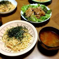 Snapdishの料理写真:明太子パスタ|さやか丸さん