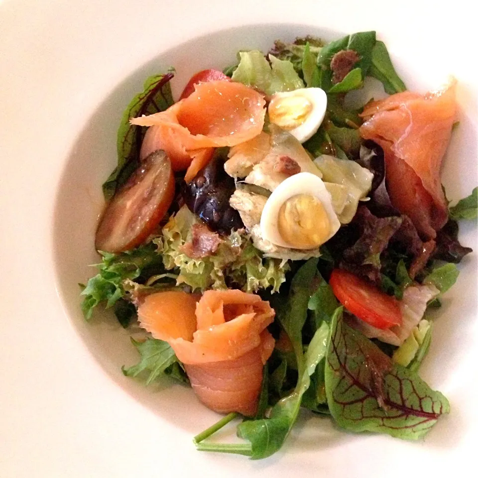 smoked king salmon nicoise|Mei Meiさん