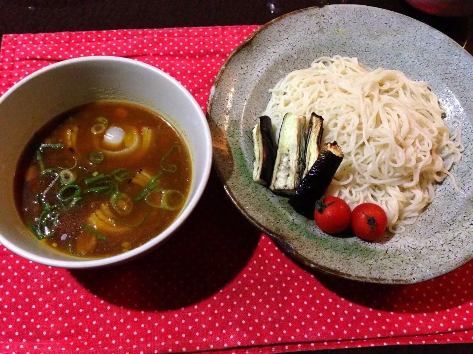 冷たいカレーつけ麺（ソーメン）|純さん