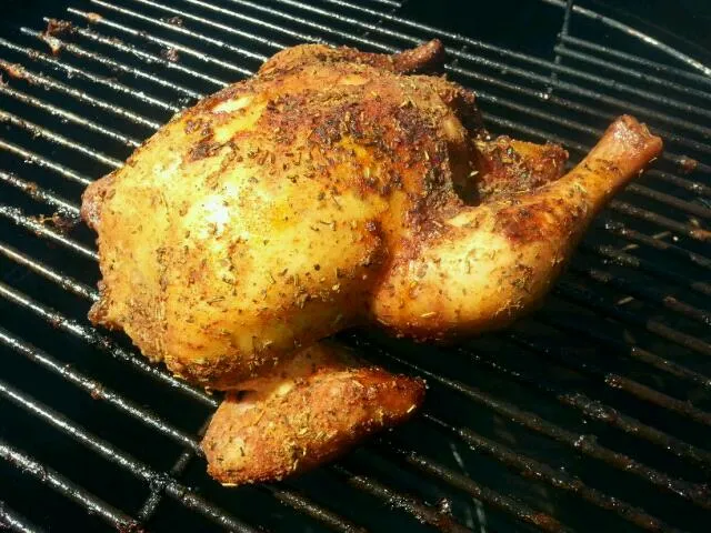 bbq smoked chicken.|craigさん