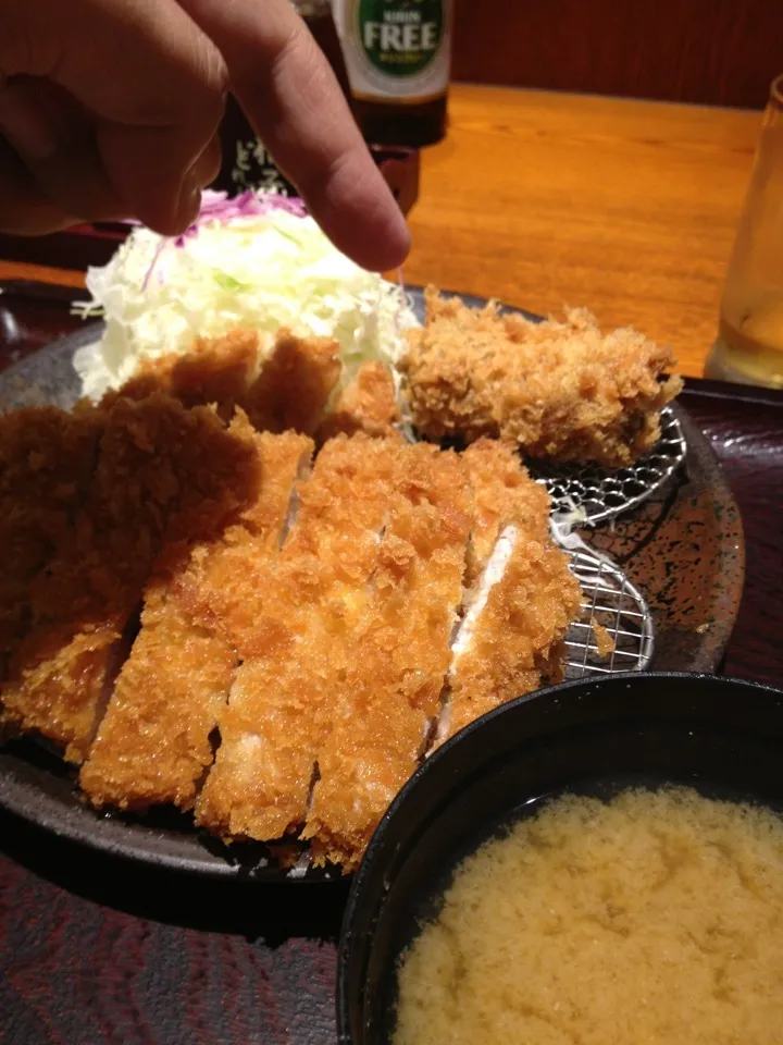 W和幸御飯、夏カレーコロッケ、ノンアルコールビール|Hajime Sakaiさん